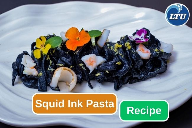 Squid Ink Pasta Recipe To Try At Home